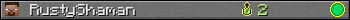 RustyShaman userbar 350x20