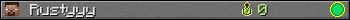 Rustyyy userbar 350x20