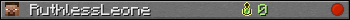 RuthlessLeone userbar 350x20