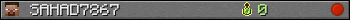 SAHAD7867 userbar 350x20