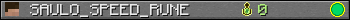 SAULO_SPEED_RUNE userbar 350x20