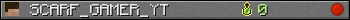 SCARF_GAMER_YT userbar 350x20