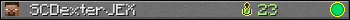 Юзербар 350x20 для SCDexterJEX