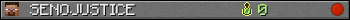 SENOJUSTICE userbar 350x20