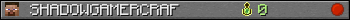 SHADOWGAMERCRAF userbar 350x20