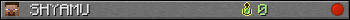 SHYAMU userbar 350x20