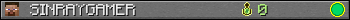 SINRAYGAMER userbar 350x20