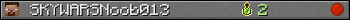 SKYWARSNoob013 userbar 350x20