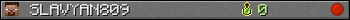 SLAVYAN809 userbar 350x20