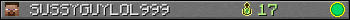 SUSSYGUYLOL999 userbar 350x20