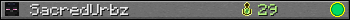 SacredUrbz userbar 350x20