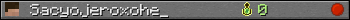 Sacyojeroxohe_ userbar 350x20