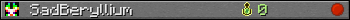 SadBeryllium userbar 350x20