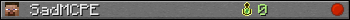 SadMCPE userbar 350x20