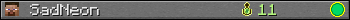 SadNeon userbar 350x20