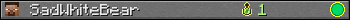 SadWhiteBear userbar 350x20