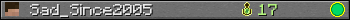 Sad_Since2005 userbar 350x20