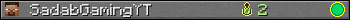 SadabGamingYT userbar 350x20