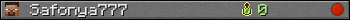 Safonya777 userbar 350x20