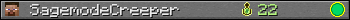 SagemodeCreeper userbar 350x20