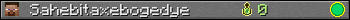 Sahebitaxebogedye userbar 350x20