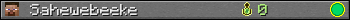 Sahewebeeke userbar 350x20