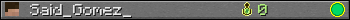 Said_Gomez_ userbar 350x20