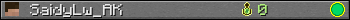 SaidyLw_AK userbar 350x20