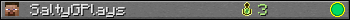 SaltyGPlays userbar 350x20