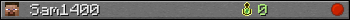 Sam1400 userbar 350x20