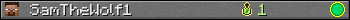 SamTheWolf1 userbar 350x20