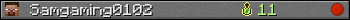 Samgaming0102 userbar 350x20