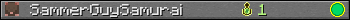 SammerGuySamurai userbar 350x20