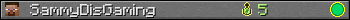 SammyDisGaming userbar 350x20