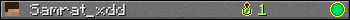 Samrat_xdd userbar 350x20