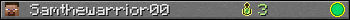 Samthewarrior00 userbar 350x20