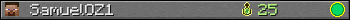SamuelOZ1 userbar 350x20