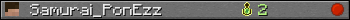 Samurai_PonEzz userbar 350x20