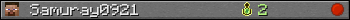 Samuray0921 userbar 350x20