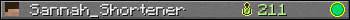 Sannah_Shortener userbar 350x20