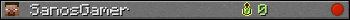 SanosGamer userbar 350x20