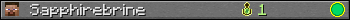 Sapphirebrine userbar 350x20