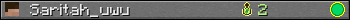 Saritah_uwu userbar 350x20