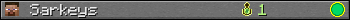 Sarkeys userbar 350x20