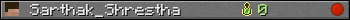 Sarthak_Shrestha userbar 350x20