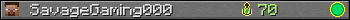 SavageGaming000 userbar 350x20