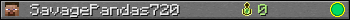 SavagePandas720 userbar 350x20