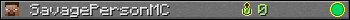 SavagePersonMC userbar 350x20