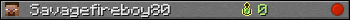 Savagefireboy80 userbar 350x20