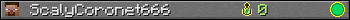 ScalyCoronet666 userbar 350x20